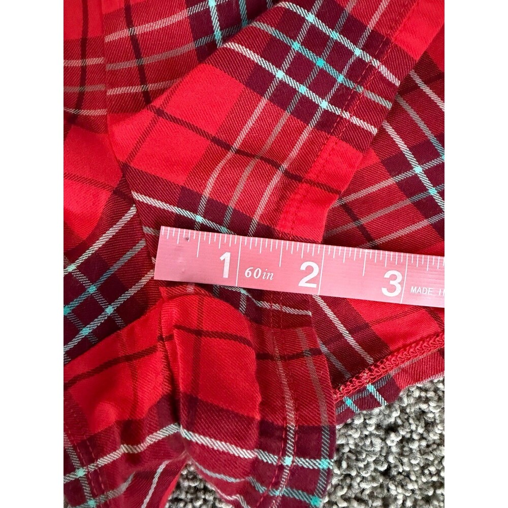 PINK Victoria’s Secret Red Plaid Sleep Shorts Pajama Boxer Medium - Picture 5 of 7